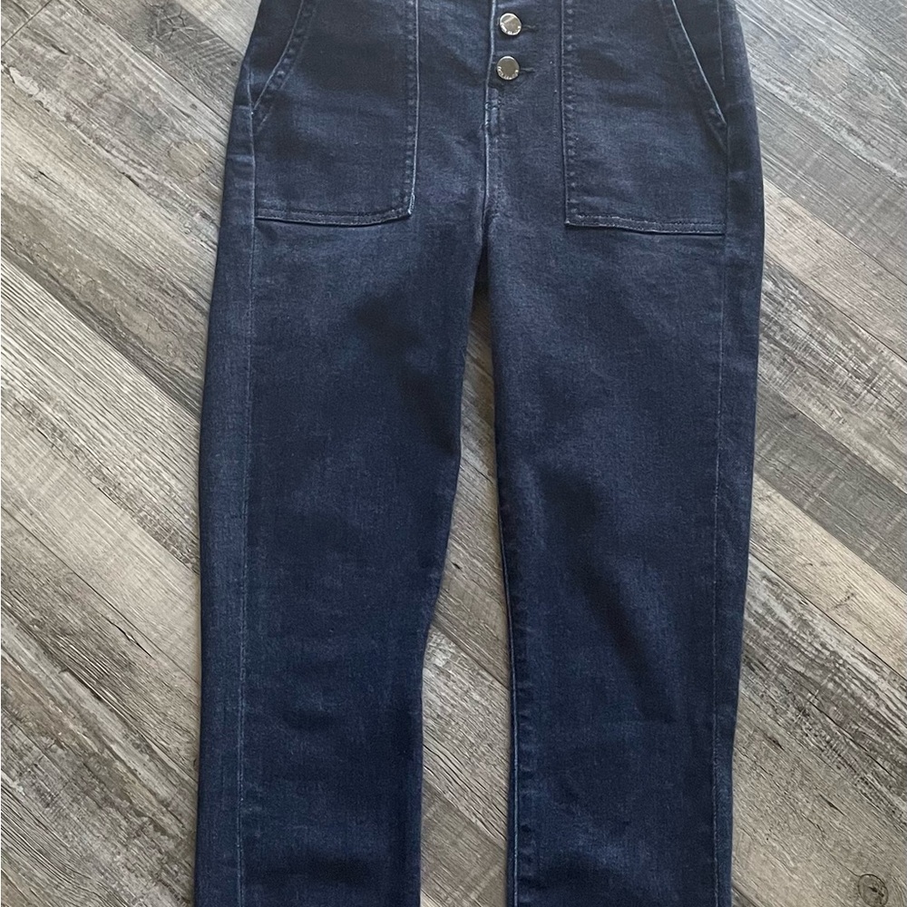 True Religion Dark Blue High Rise Jeans